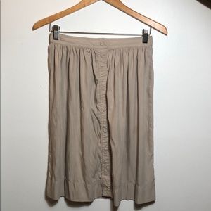 Zara khaki skirt